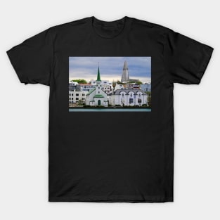 Reykjavik Cityscape Iceland T-Shirt